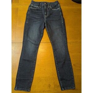 Good American Jeans Woman size 6 Skinny Jeans Dark Blue